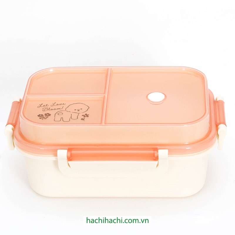 Hộp nhựa đựng thực phẩm chia 4 ngăn 1L  thương hiệu 