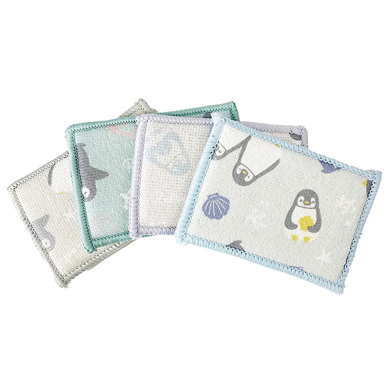 Mút rửa chén bọc vải Microfiber 8 cái thương hiệu 
