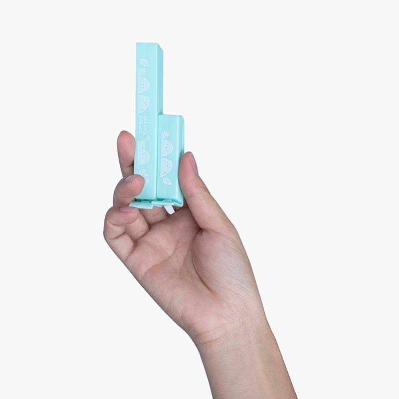 Đồ kẹp miệng túi 6cm, 11cm hình chim Shimanaga (12 cái) thương hiệu 