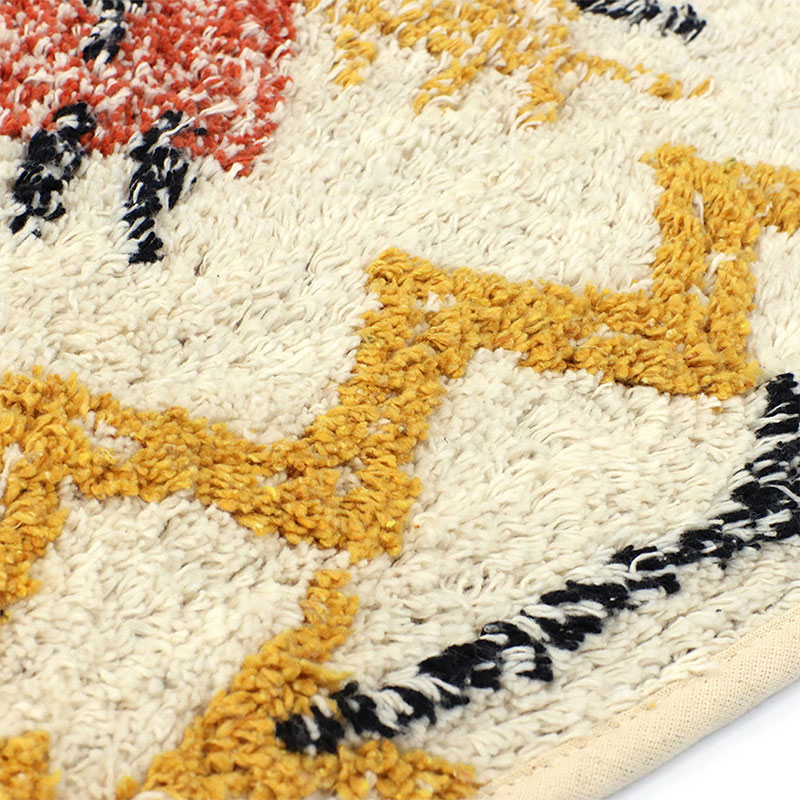 Thảm chùi chân chống trượt phong cách Berber 60x40cm thương hiệu 