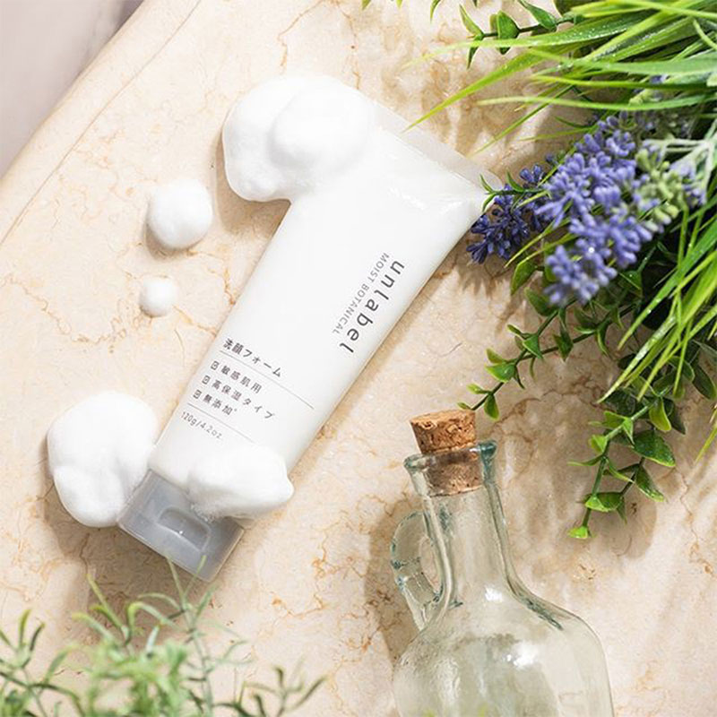 Sữa rửa mặt Unlabel Moist Botanical 120g (79% TP thiên nhiên-Dưỡng ẩm) thương hiệu 