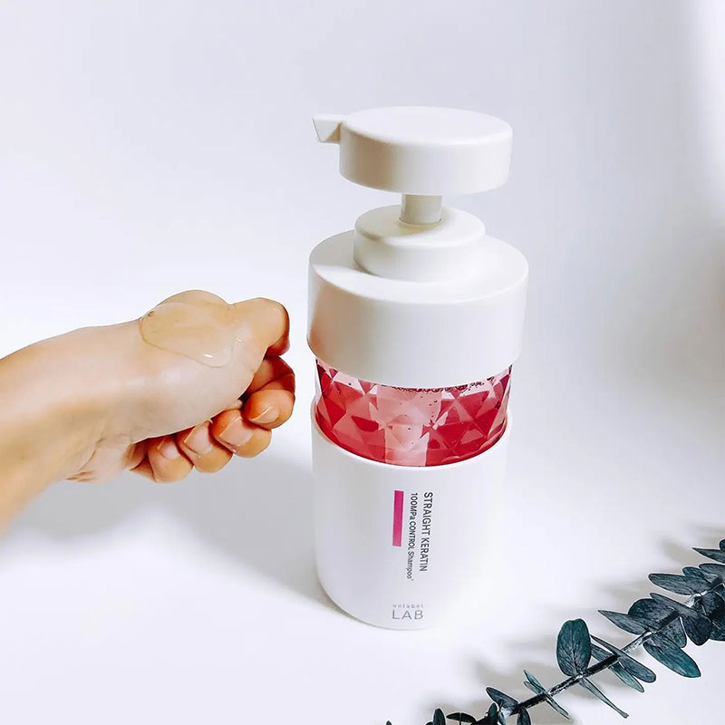 Dầu gội bổ sung Keratin Unlabel Lab dưỡng tóc óng mượt 100MPa Straight Keratin 400ml thương hiệu 