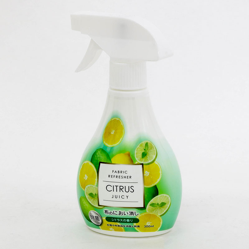 Xịt khử mùi kháng khuẩn làm thơm vải & quần áo hương cam chanh 300ml thương hiệu GEL CORPORATION