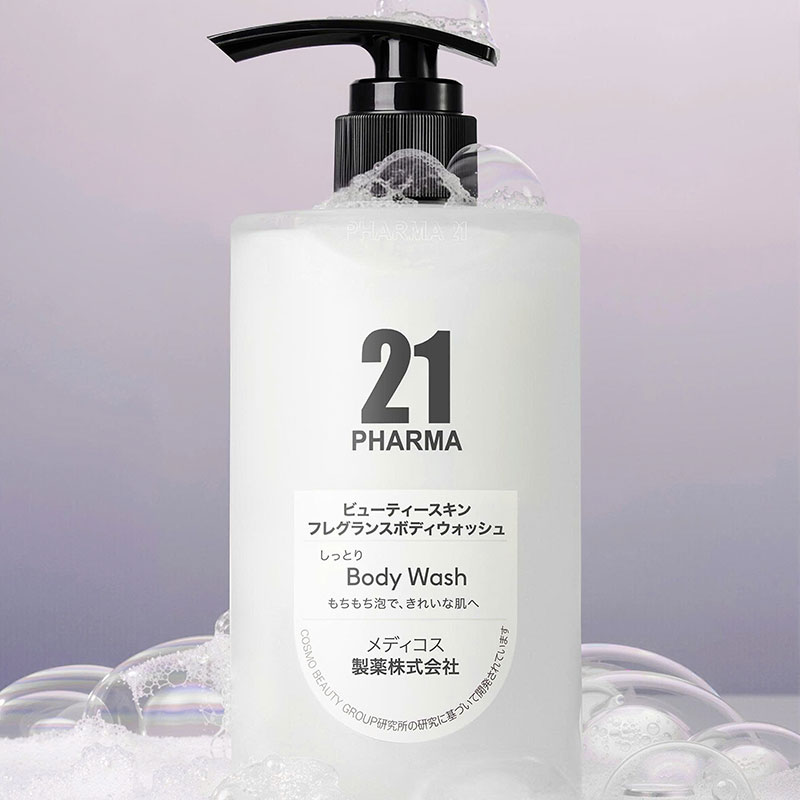 Sữa tắm Nhật Bản làm đẹp da Pharma 21  450ml thương hiệu 