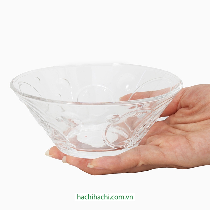 Tô thủy tinh 13cm thương hiệu HORIKOSHI