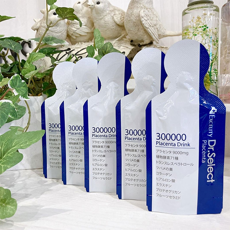 Nước uống Dr. Select Placenta Nhật Bản 300000 15gx30 gói thương hiệu 