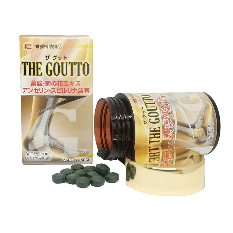 TPBVSK: Viên uống The Goutto 150 viên (Giảm đau xương khớp bệnh gút) thương hiệu 