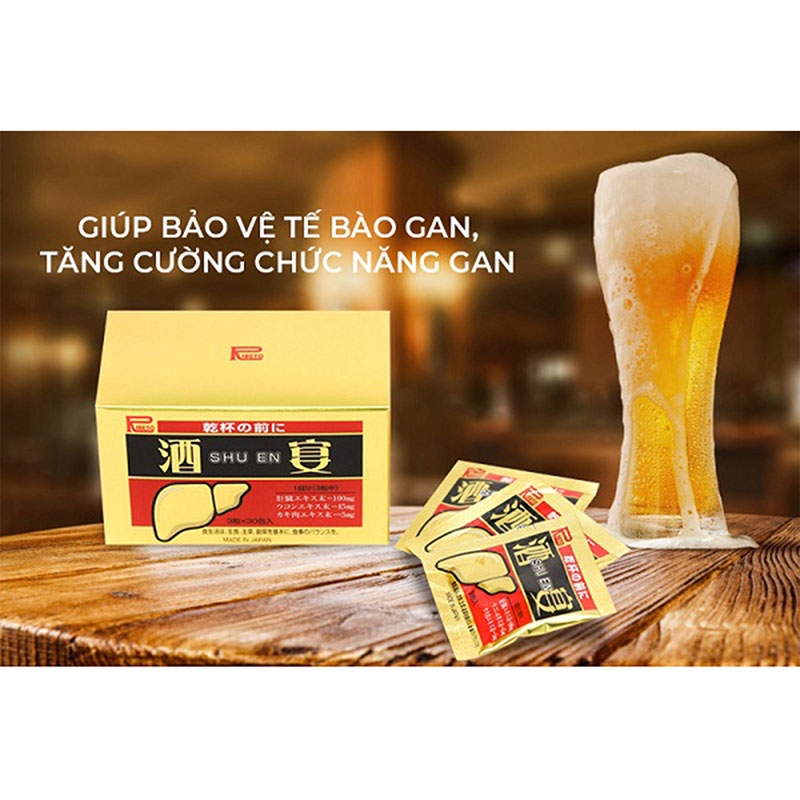 TPBVSK: Viên uống Shu en 3 viên x 30 gói (Giải độc, tăng cường chức năng gan) thương hiệu 