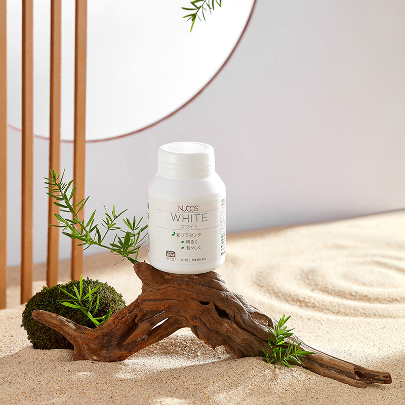 TPBVSK: Viên uống Nucos White Nhật Bản 60 viên, giảm thâm nám, lão hóa, dưỡng sáng da, chống nắng bảo vệ da thương hiệu NUCOS