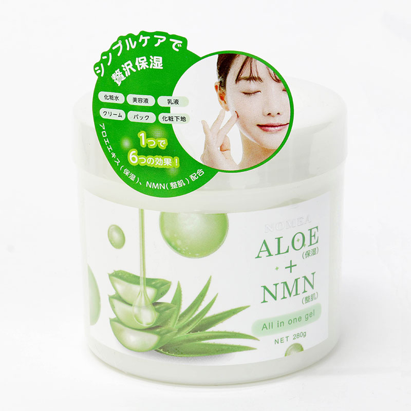 Kem dưỡng da mặt và toàn thân Nhật Bản dạng gel Aloe + NMN All In One Gel 280g thương hiệu 