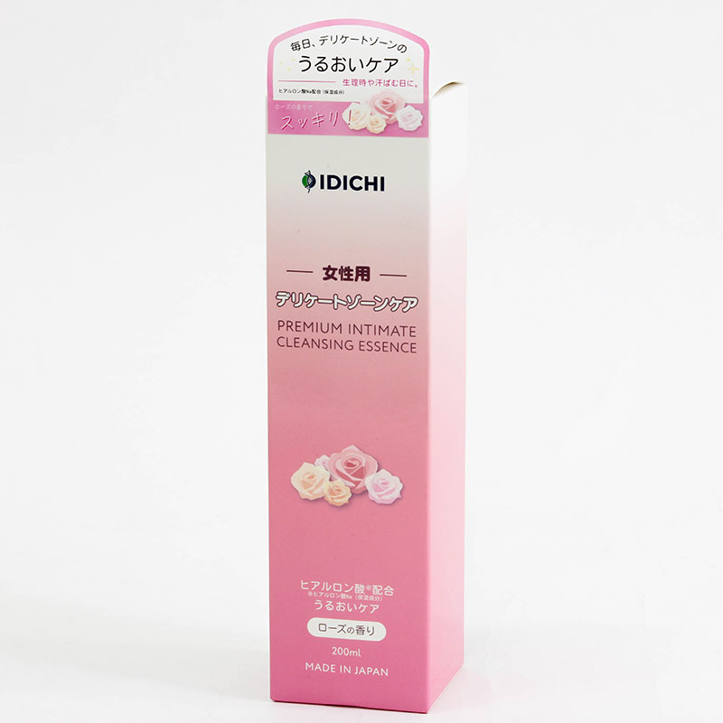 Tinh chất làm sạch vùng kín cao cấp Idichi 200ml Hương hoa hồng thương hiệu 