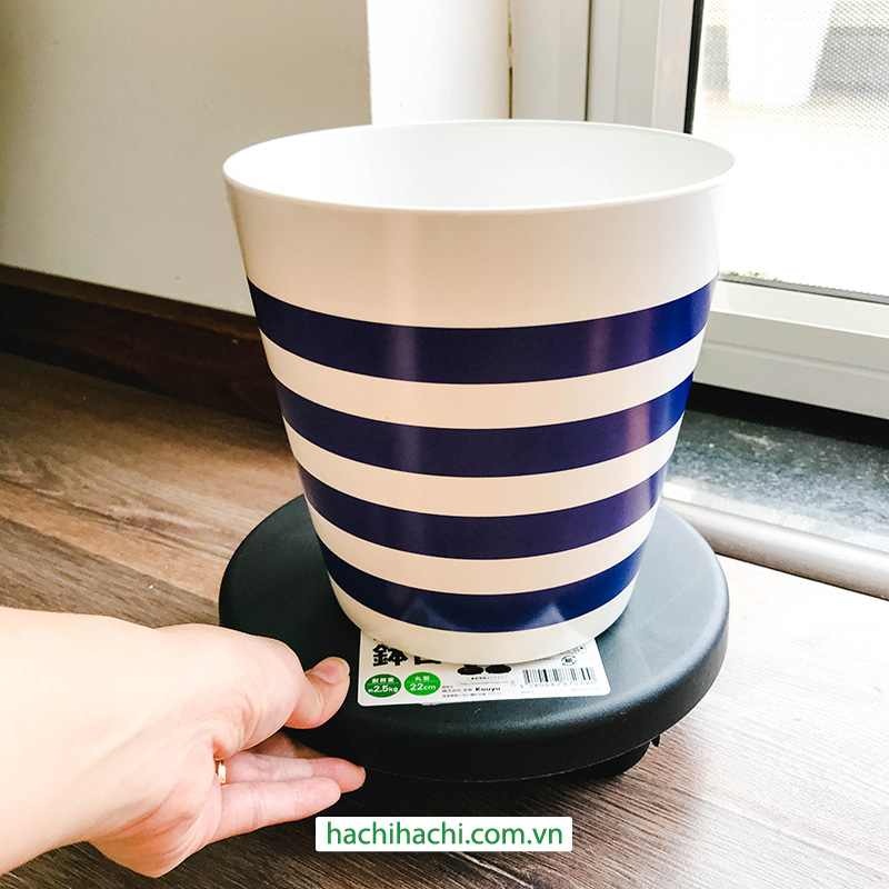 Đế lót chậu cây có bánh xe 22cm thương hiệu 