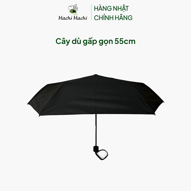 Cây dù gấp gọn  55cm thương hiệu 