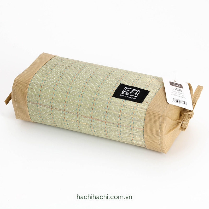 Gối cói thoáng khí 28x12cm (Nhiều mẫu)-Giao mẫu ngẫu nhiên thương hiệu 