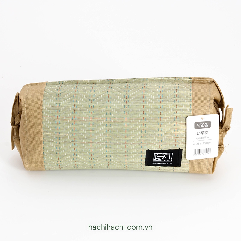 Gối cói thoáng khí 28x12cm (Nhiều mẫu)-Giao mẫu ngẫu nhiên thương hiệu 