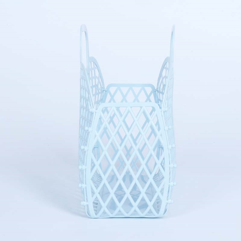 Giỏ nhựa gấp gọn 26x23cm (Xanh) thương hiệu 
