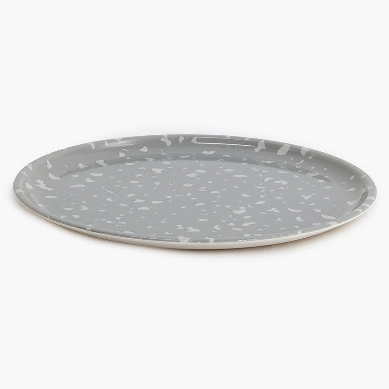 Khay nhựa tròn 22cm thương hiệu 