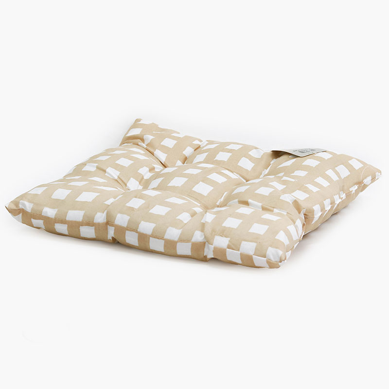 Gối đệm 40x40cm Sọc ca rô (Nhiều mẫu)-Giao mẫu ngẫu nhiên thương hiệu 