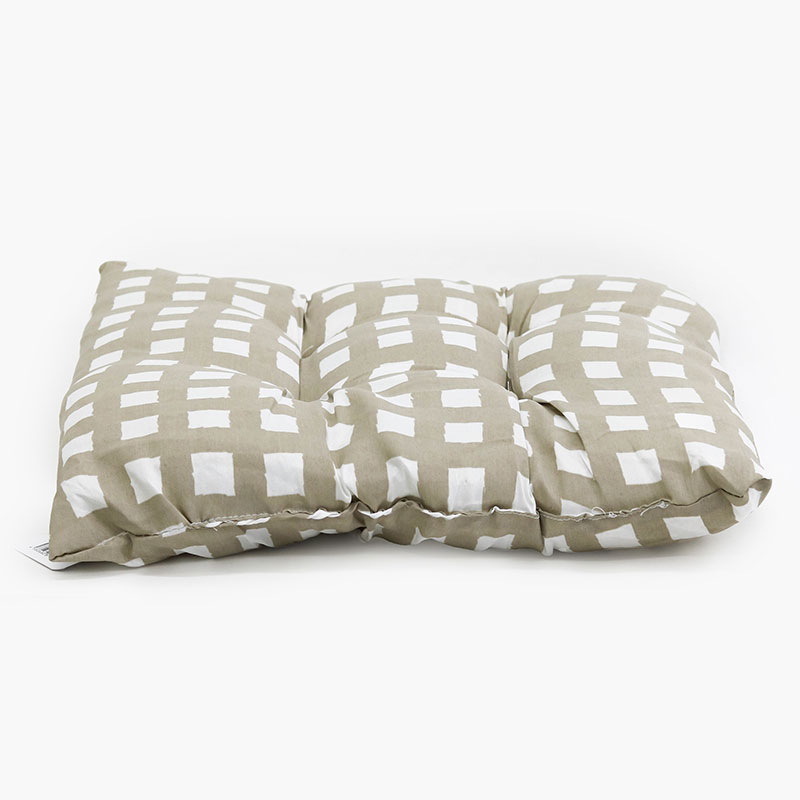 Gối đệm 40x40cm Sọc ca rô (Nhiều mẫu)-Giao mẫu ngẫu nhiên thương hiệu 