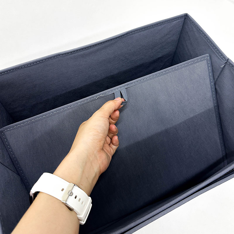 Hộp vải đựng đồ gấp gọn 38x26cm thương hiệu 