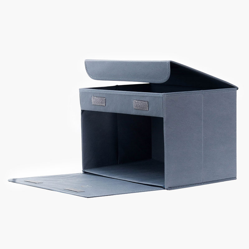 Hộp vải đựng đồ gấp gọn 38x26cm thương hiệu 
