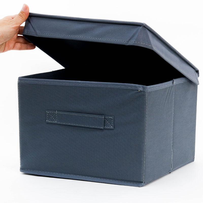 Hộp vải đựng đồ gấp gọn 26x27cm thương hiệu 