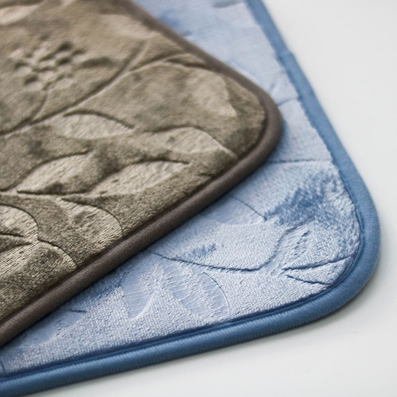 Thảm chùi chân chống trượt họa tiết lá cây 39x29cm (Nhiều mẫu)-Giao mẫu ngẫu nhiên thương hiệu 