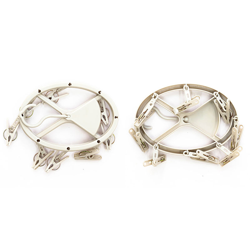 Máng treo hình oval 8 kẹp (Nhiều mẫu)-Giao mẫu ngẫu nhiên thương hiệu 