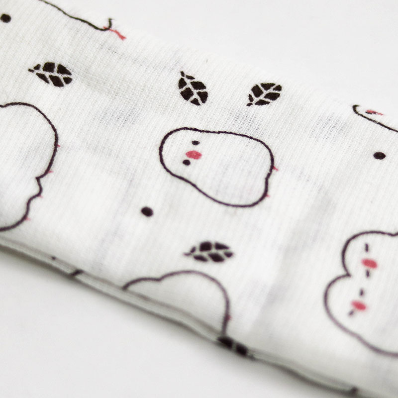 Khăn vải cotton mềm mại hình chim Shimaenaga 28x70cm thương hiệu 