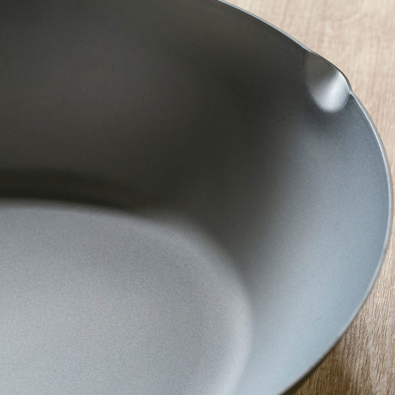Chảo sắt Nhật Bản cao cấp Kou Tetsu chống gỉ sét 28cm Sâu lòng, dùng được bếp từ thương hiệu 