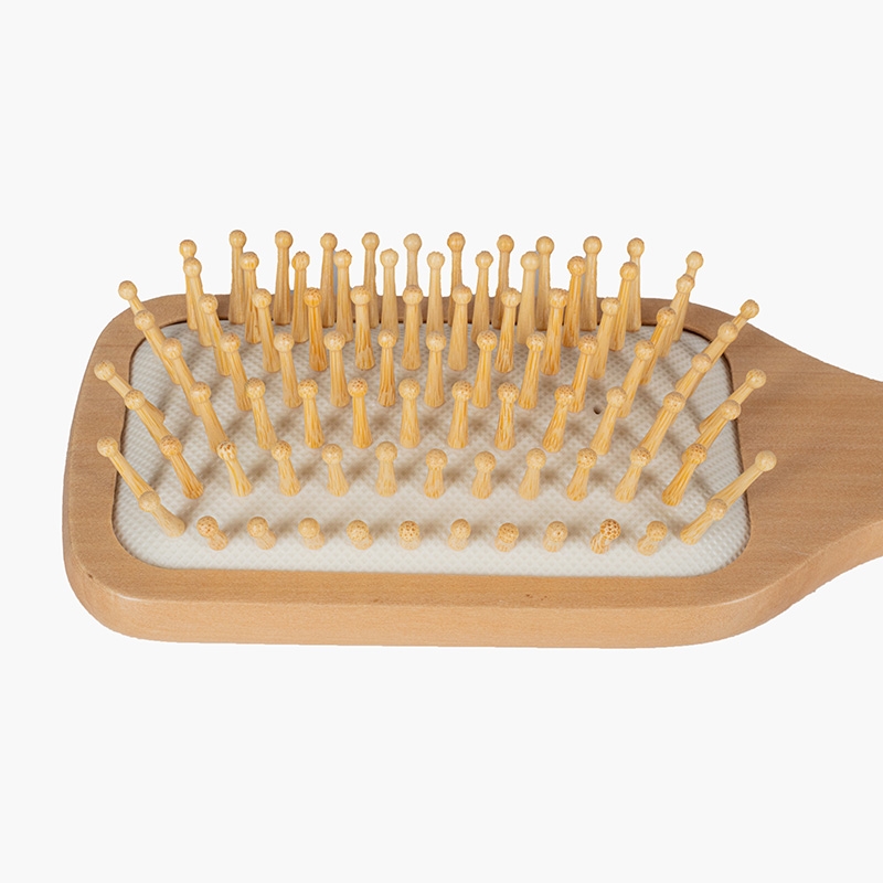 Lược chải tóc bằng gỗ Natura 22cm thương hiệu LOMAN