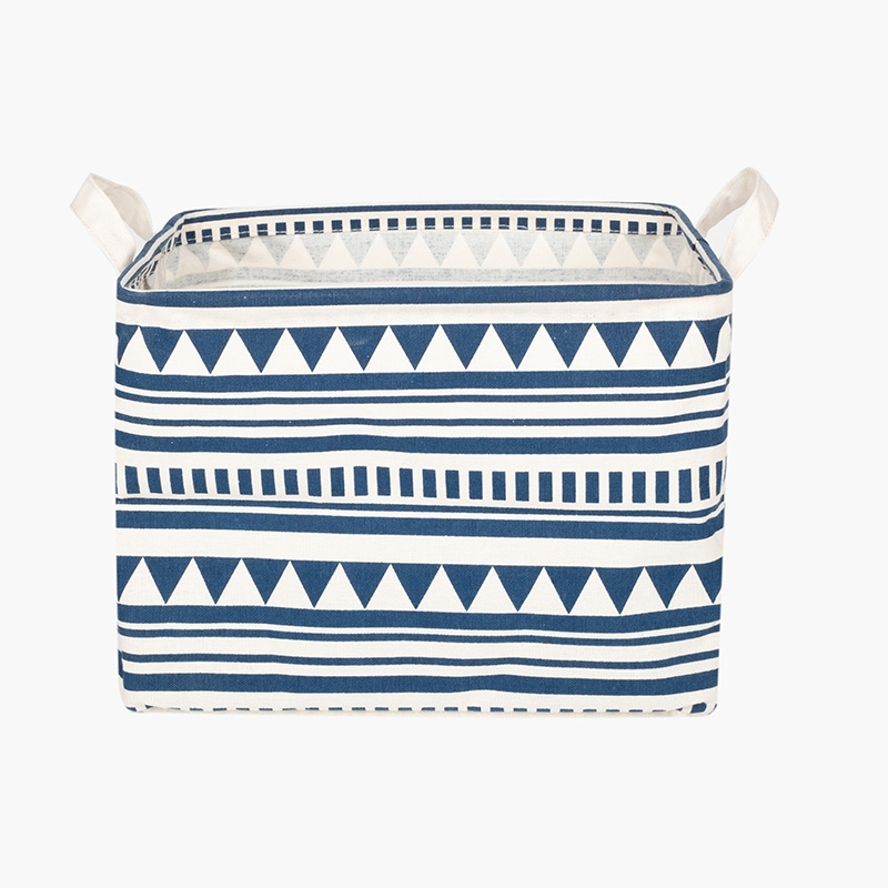 Giỏ vải đựng đồ  gấp gọn 30x23cm (Nhiều mẫu)-Giao mẫu ngẫu nhiên thương hiệu LOMAN