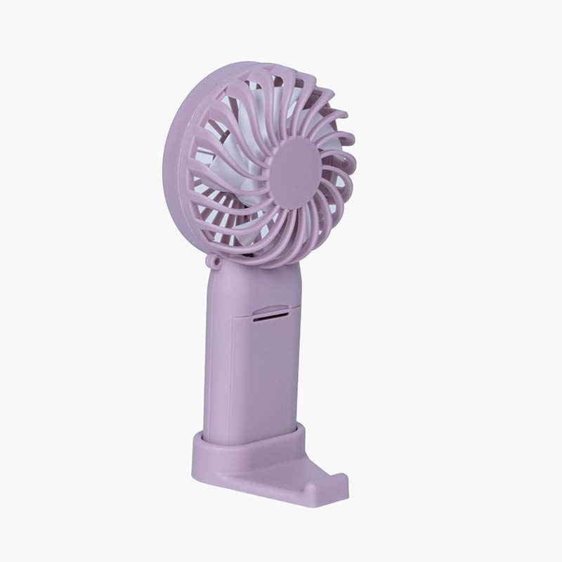 Quạt cầm tay mini dùng pin kèm chân đế giá đỡ điện thoại (Nhiều mẫu)-Giao mẫu ngẫu nhiên thương hiệu LOMAN