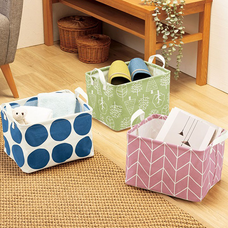 Giỏ vải đựng đồ gấp gọn 30x20cm thương hiệu LOMAN