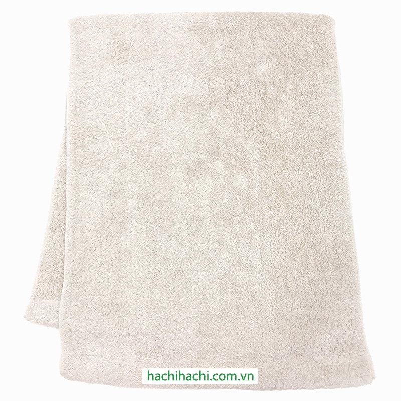 Khăn vải cotton cao cấp siêu thấm hút Air Kaol 34x85cm XTCF3485 Silver thương hiệu 