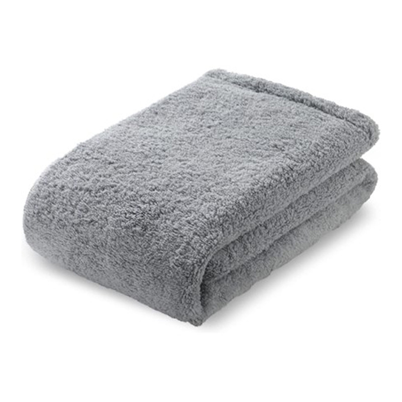 Khăn vải cotton cao cấp siêu thấm hút Air Kaol 34x85cm XTCF3485 Grey thương hiệu 