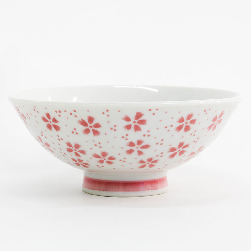 Chén bát sứ Nhật Bản, chén bát ăn cơm 11.5cm (Sakura hồng), dùng được lò vi sóng thương hiệu 