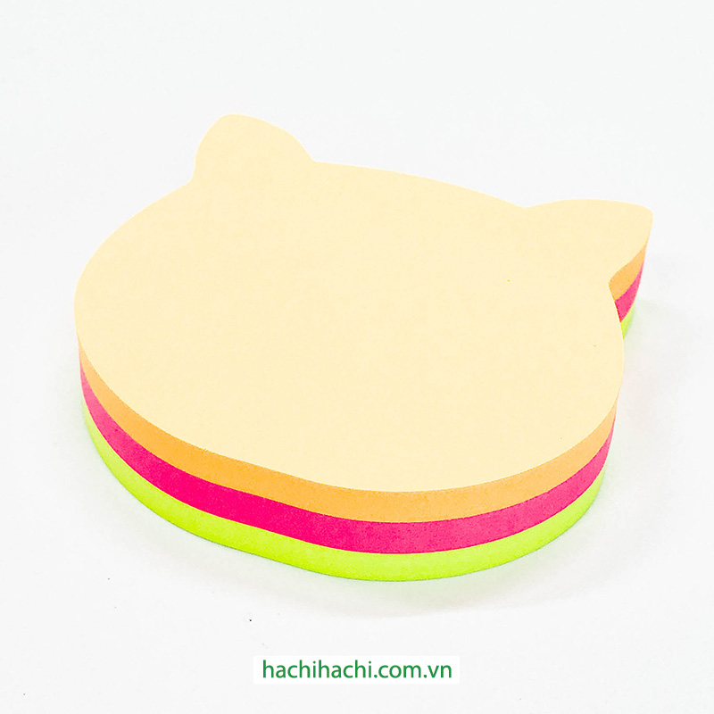 Giấy note hình mèo 150 tờ  thương hiệu 
