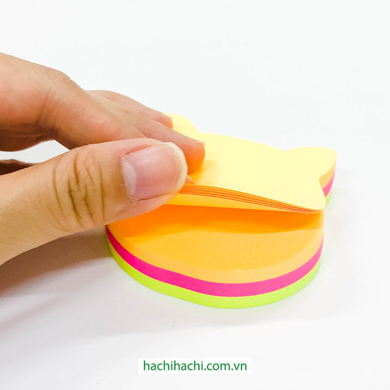 Giấy note hình mèo 150 tờ  thương hiệu 