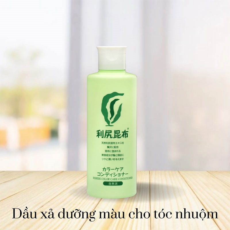 Dầu xả dưỡng tóc nhuộm Rishiri 200ml thương hiệu 