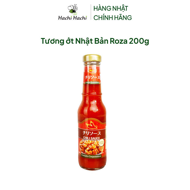 Tương ớt Nhật Bản Roza 200g thương hiệu TOMATO CORPORATION