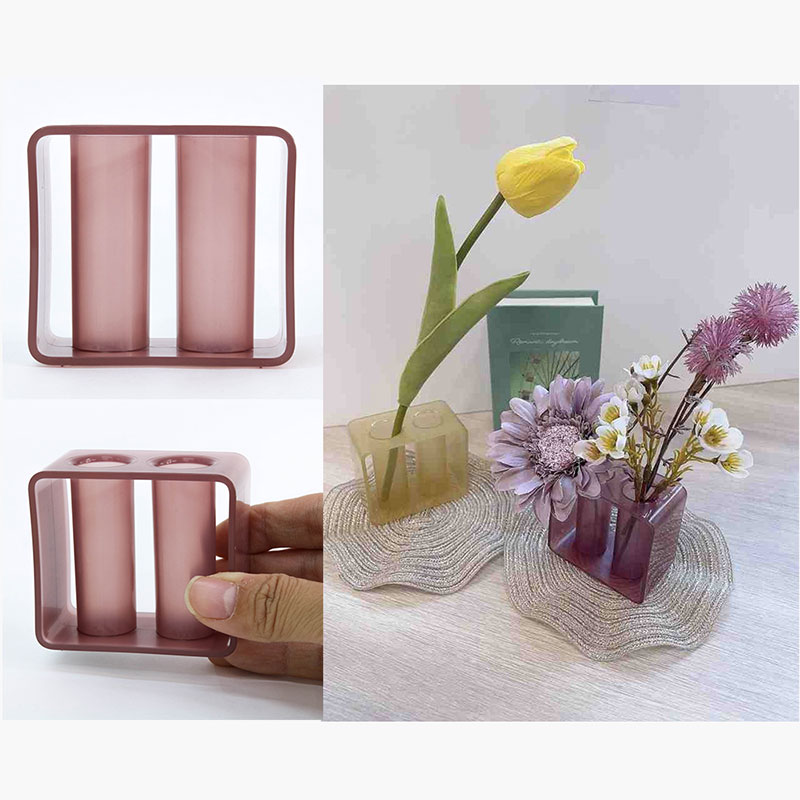 Bình hoa đôi trang trí mini 6.7x3.8cm (Nhiều mẫu)-Giao mẫu ngẫu nhiên thương hiệu CREA