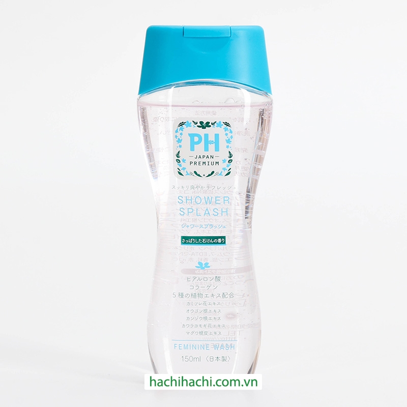 Dung dịch vệ sinh phụ nữ PH Japan hương xà phòng thanh mát 150ml (xanh da trời) thương hiệu 