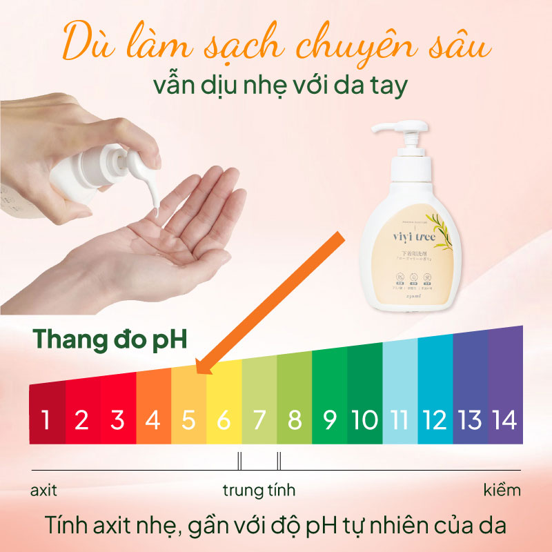 Nước giặt đồ lót dịu nhẹ Vivi Tree Rocket Nhật Bản 230ml Chống khuẩn khử mùi (Hương thảo ) thương hiệu ROCKET SOAP