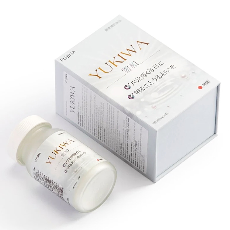 TPBVSK: Viên uống trắng da giảm thâm nám Yukiwa 60 viên thương hiệu FUJINA