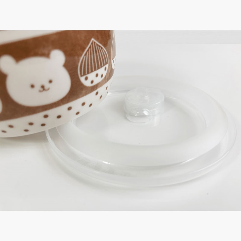 Hộp sứ đựng thức ăn 13.5x6cm, dùng được lò vi sóng thương hiệu SHINANO