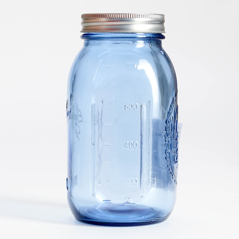 Hũ thủy tinh 900ml (Xanh trong) thương hiệu HORIKOSHI
