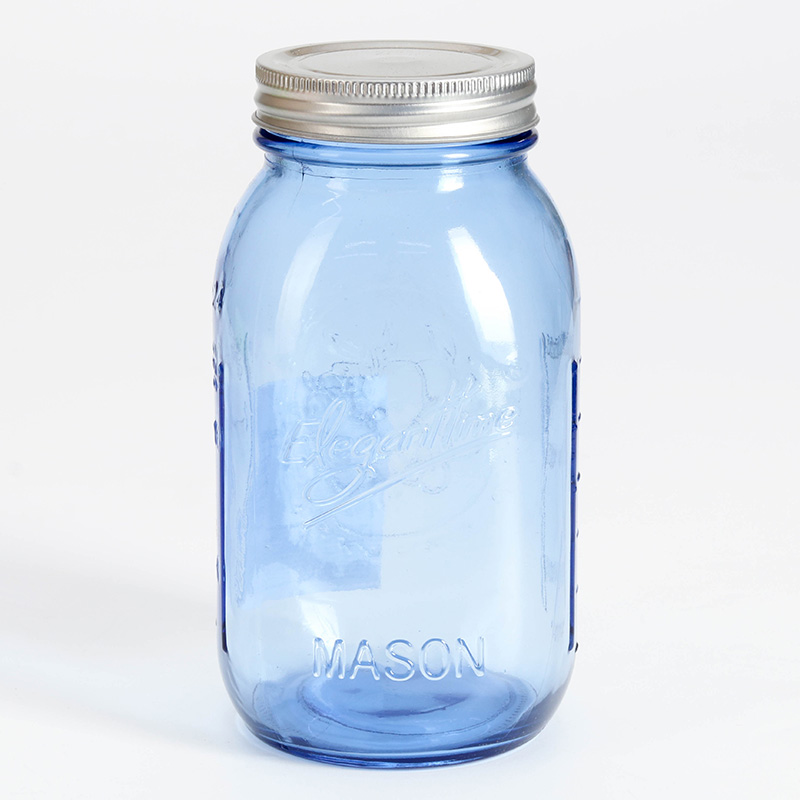Hũ thủy tinh 900ml (Xanh trong) thương hiệu HORIKOSHI