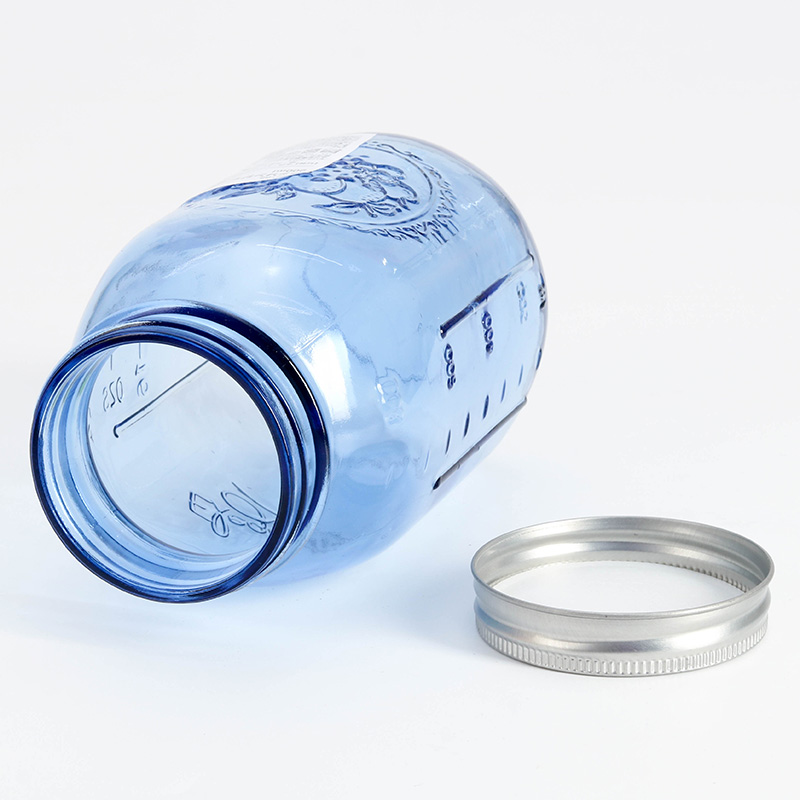 Hũ thủy tinh 900ml (Xanh trong) thương hiệu HORIKOSHI