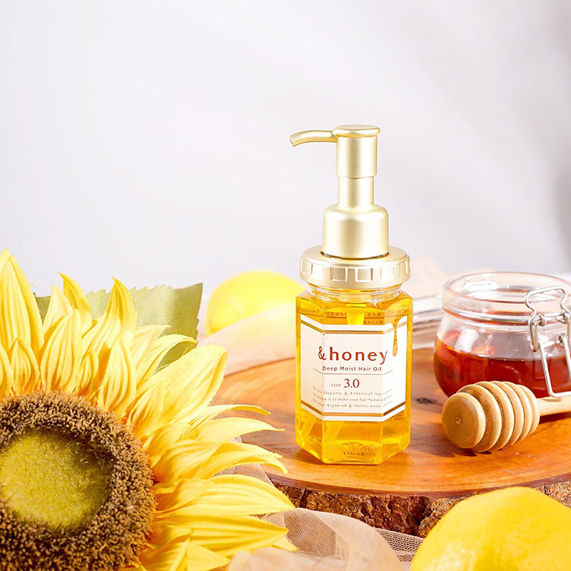 Dầu dưỡng tóc hương hoa hồng Damask 3.0 &Honey deep moist hair oil 100ml thương hiệu 